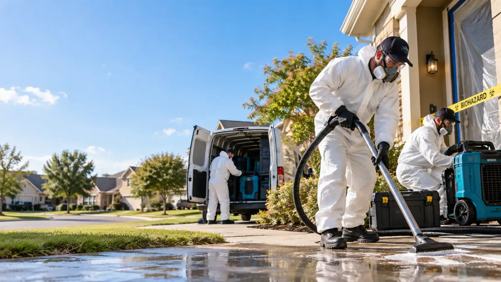 Biohazard Cleanup in New Town, ND